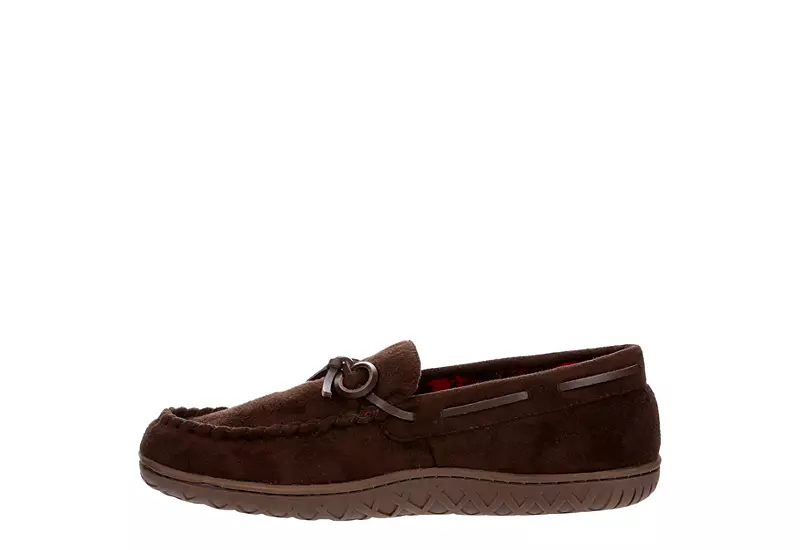 Restoration Mens Cabin Slipper - Dark Brown 4 Restoration Mens Cabin Slipper - Dark Brown - Image 4