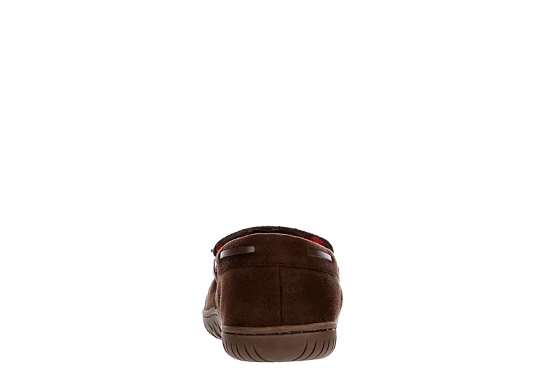 Restoration Mens Cabin Slipper - Dark Brown 5 Restoration Mens Cabin Slipper - Dark Brown - Image 5