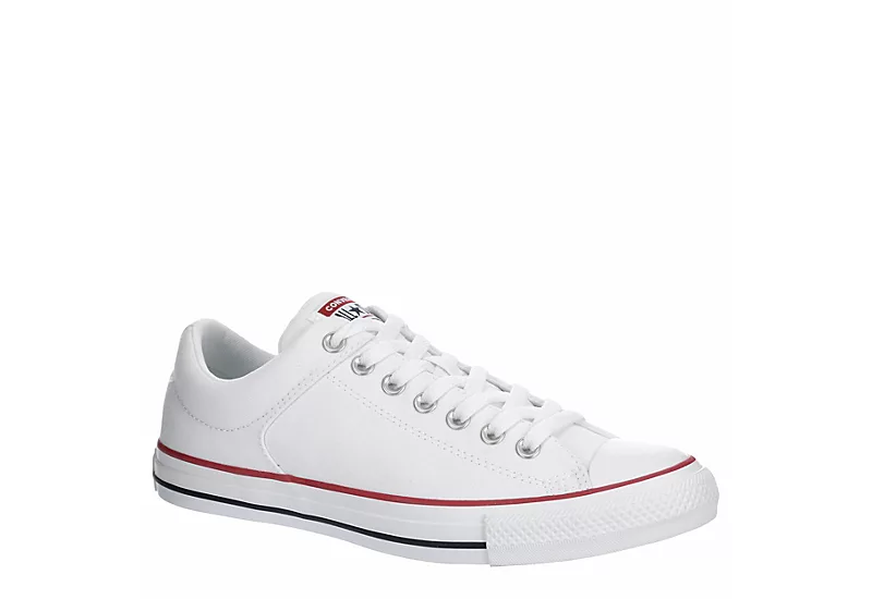 Converse Mens Chuck Taylor All Star High Street Low Sneaker - White 1 Converse Mens Chuck Taylor All Star High Street Low Sneaker - White