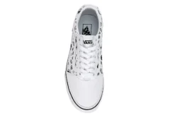 Vans Mens Ward Sneaker - White -Best Shoes Specialty Store US 01 600638 05
