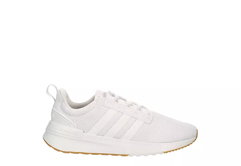 Adidas Mens Racer Tr21 Sneaker - White 2 Adidas Mens Racer Tr21 Sneaker - White - Image 2