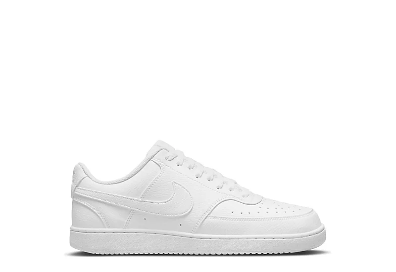 Nike Mens Court Vision Low Sneaker - White 1 Nike Mens Court Vision Low Sneaker - White