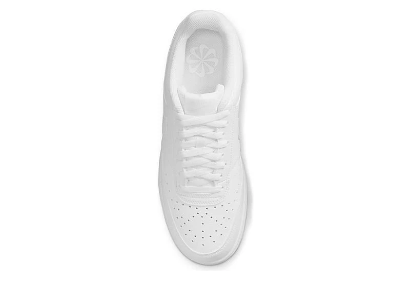Nike Mens Court Vision Low Sneaker - White 5 Nike Mens Court Vision Low Sneaker - White - Image 5