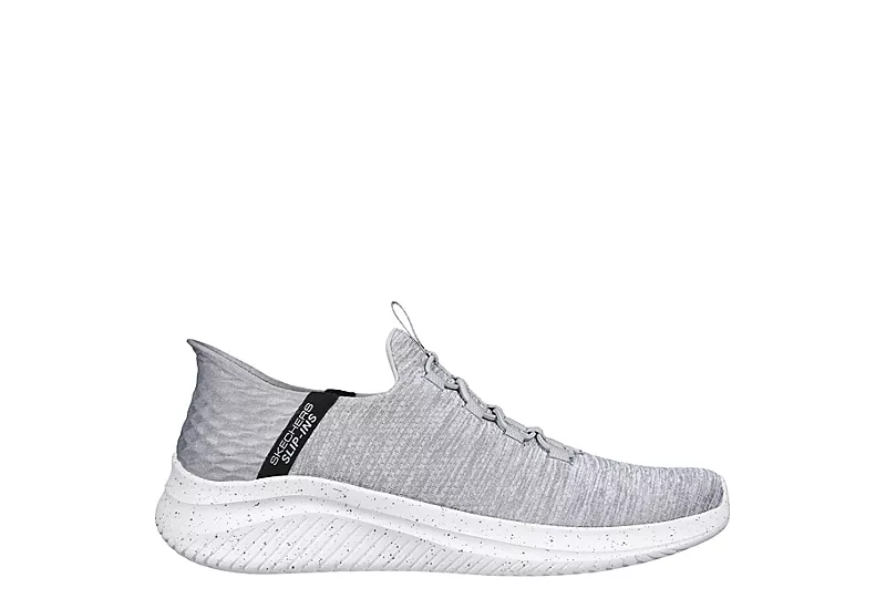 Skechers Mens Slip-ins Ultra Flex 3.0 - Grey 2 Skechers Mens Slip-ins Ultra Flex 3.0 - Grey - Image 2