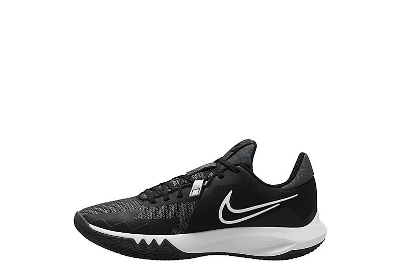 Nike Mens Precision 6 Basketball Shoe - Black 3 Nike Mens Precision 6 Basketball Shoe - Black - Image 3