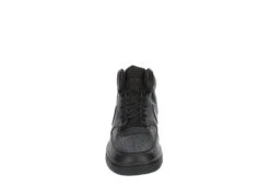 Nike Mens Court Vision Mid Sneaker - Black -Best Shoes Specialty Store US 01 601012 02