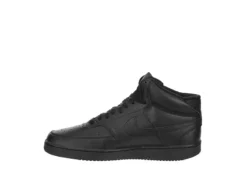 Nike Mens Court Vision Mid Sneaker - Black -Best Shoes Specialty Store US 01 601012 03