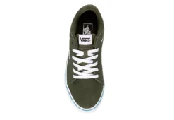 Vans Mens Seldan Sneaker - Olive -Best Shoes Specialty Store US 01 601051 05