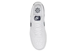 Nike Mens Court Vision Low Sneaker - White -Best Shoes Specialty Store US 01 601108 03