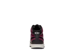 Nike Mens Court Vision Mid Sneaker - Dark Red -Best Shoes Specialty Store US 01 601109 03