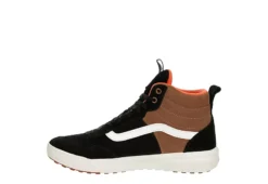 Vans Mens Range Exp Hi Vansguard Sneaker - Black -Best Shoes Specialty Store US 01 601139 03