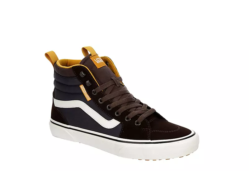 Vans Mens Filmore High Top Vansguard Sneaker - Brown 1 Vans Mens Filmore High Top Vansguard Sneaker - Brown