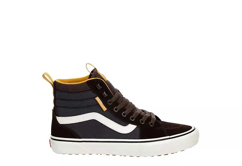 Vans Mens Filmore High Top Vansguard Sneaker - Brown 2 Vans Mens Filmore High Top Vansguard Sneaker - Brown - Image 2