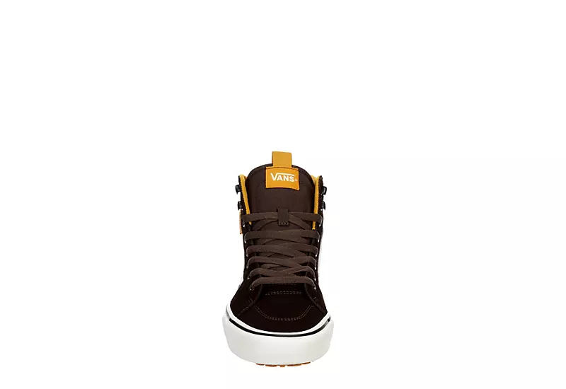 Vans Mens Filmore High Top Vansguard Sneaker - Brown 3 Vans Mens Filmore High Top Vansguard Sneaker - Brown - Image 3