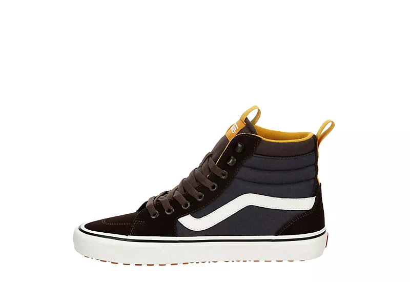 Vans Mens Filmore High Top Vansguard Sneaker - Brown 4 Vans Mens Filmore High Top Vansguard Sneaker - Brown - Image 4