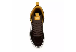 Vans Mens Filmore High Top Vansguard Sneaker - Brown 12 Vans Mens Filmore High Top Vansguard Sneaker - Brown -Best Shoes Specialty Store US 01 601141 05