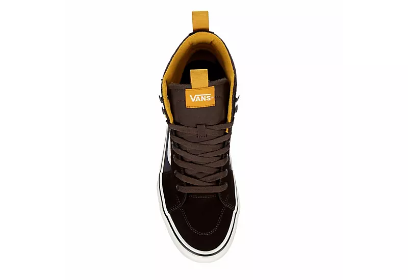 Vans Mens Filmore High Top Vansguard Sneaker - Brown 6 Vans Mens Filmore High Top Vansguard Sneaker - Brown - Image 6