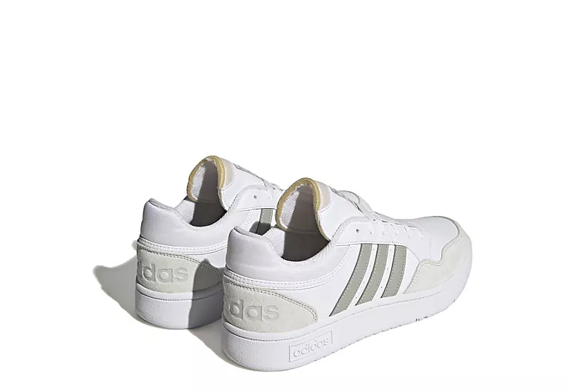Adidas Mens Hoops 3.0 Low Sneaker - White 4 Adidas Mens Hoops 3.0 Low Sneaker - White - Image 4