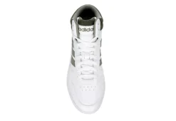 Adidas Mens Hoops 3.0 Mid Sneaker - White 12 Adidas Mens Hoops 3.0 Mid Sneaker - White -Best Shoes Specialty Store US 01 601152 05