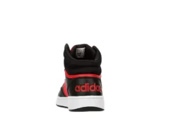 Adidas Mens Hoops 3.0 Mid Sneaker - Black -Best Shoes Specialty Store US 01 601163 04