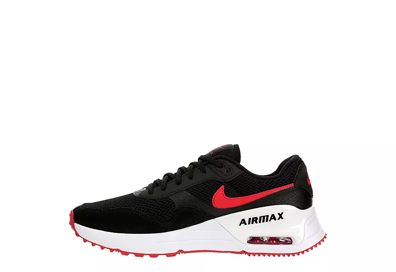 Nike Mens Air Max Systm Sneaker - Black 4 Nike Mens Air Max Systm Sneaker - Black - Image 4