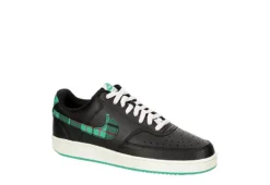Nike Mens Court Vision Low Sneaker - Black