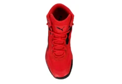 Puma Mens Playmaker Pro Mid Basketball Shoe - Red -Best Shoes Specialty Store US 01 601241 05