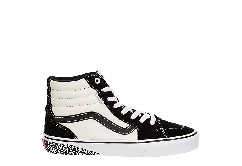 Vans Mens Filmore High Top Sneaker - White 2 Vans Mens Filmore High Top Sneaker - White - Image 2