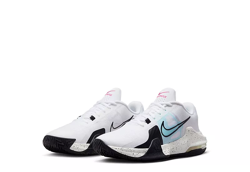 Nike Mens Air Max Impact 4 Basketball Shoe - White 1 Nike Mens Air Max Impact 4 Basketball Shoe - White