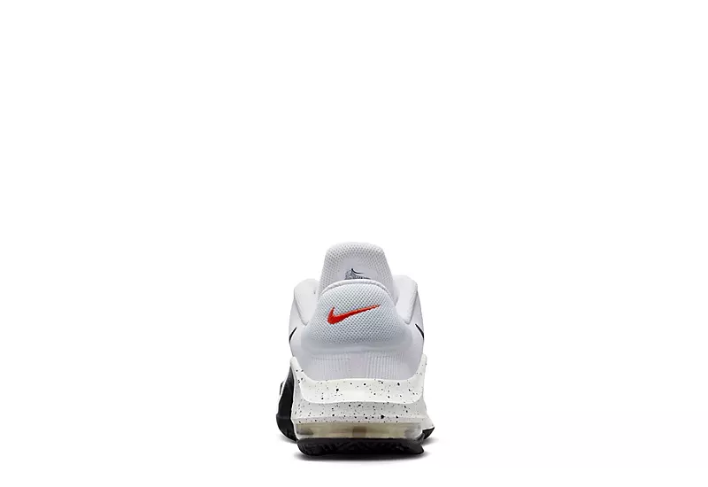 Nike Mens Air Max Impact 4 Basketball Shoe - White 4 Nike Mens Air Max Impact 4 Basketball Shoe - White - Image 4