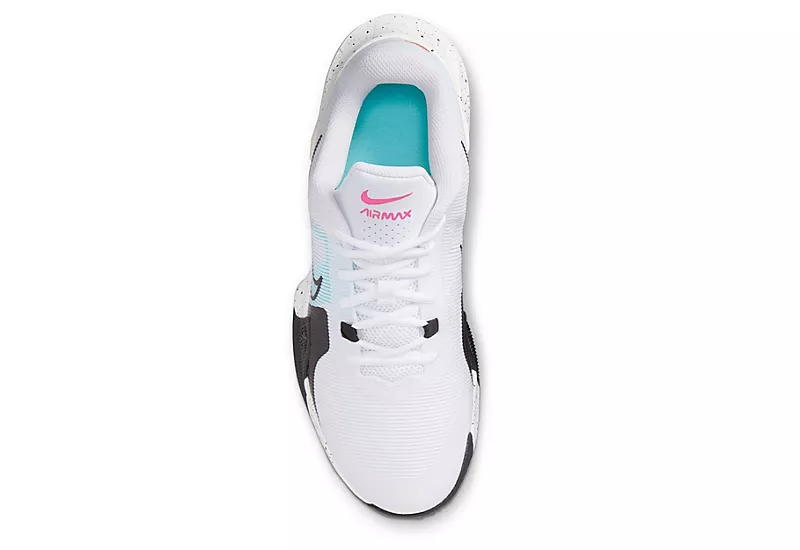 Nike Mens Air Max Impact 4 Basketball Shoe - White 5 Nike Mens Air Max Impact 4 Basketball Shoe - White - Image 5