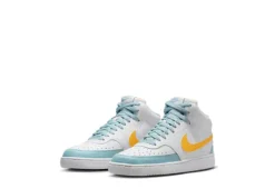 Nike Mens Court Vision Mid Sneaker - White