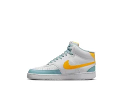 Nike Mens Court Vision Mid Sneaker - White -Best Shoes Specialty Store US 01 601342 02
