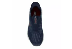 Skechers Mens Slip-ins Max Cushioning Advantageous - Navy -Best Shoes Specialty Store US 01 601352 05