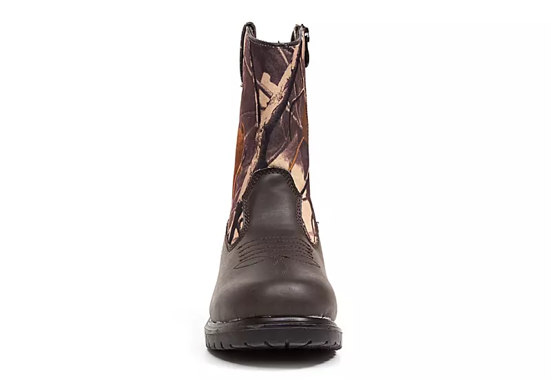 Deer Stags Boys Tour Western Boot - Camo 3 Deer Stags Boys Tour Western Boot - Camo - Image 3