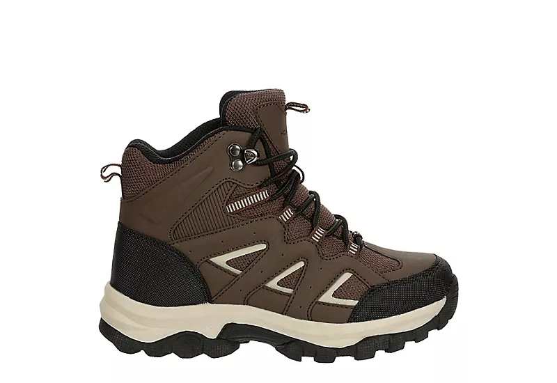 Highland Creek Boys Wilder Hiking Shoe - Brown 2 Highland Creek Boys Wilder Hiking Shoe - Brown - Image 2