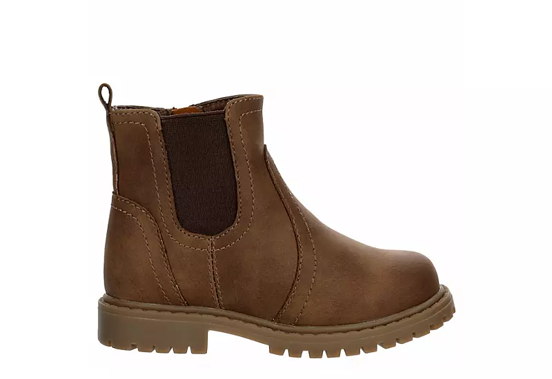 West Harris Boys Infant Lil Atlas Chelsea Boot - Brown 2 West Harris Boys Infant Lil Atlas Chelsea Boot - Brown - Image 2