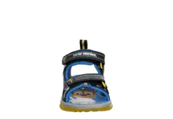 Nickelodeon Boys Infant Paw Patrol Light Up Sandal - Navy -Best Shoes Specialty Store US 01 701759 02