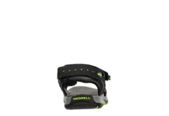 Merrell Boys Panther Sandal 2.0 Outdoor Sandal - Black -Best Shoes Specialty Store US 01 701996 04