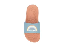 Nike Girls Kawa Slide Sandal - Blue -Best Shoes Specialty Store US 01 702147 05