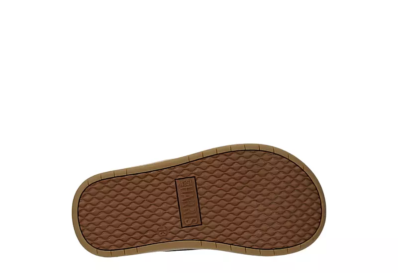 West Harris Boys Cove Flip Flop Sandal - Brown 7 West Harris Boys Cove Flip Flop Sandal - Brown - Image 7