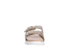 Sophie17 Girls Jifa Footbed Sandal - Rose Gold -Best Shoes Specialty Store US 01 702276 02