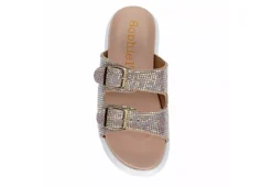 Sophie17 Girls Jifa Footbed Sandal - Rose Gold -Best Shoes Specialty Store US 01 702276 05