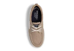 Sperry Boys Sea Ketch Washable Boat Shoe - Khaki -Best Shoes Specialty Store US 01 702376 02