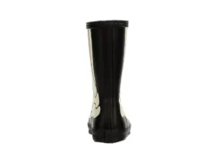 Hunter Boots Llc Boys Infant First Classic Skeleton Print Rain Boot - Black -Best Shoes Specialty Store US 01 702388 04