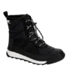Sorel Boys Whitney Ii Short Lace Wp Snow Boot - Black