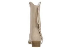 Dv By Dolce Vita Girls Lillyth Western Boot - Off White -Best Shoes Specialty Store US 01 702430 04
