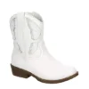 Madden Girl Girls Mpillar Western Boot - White