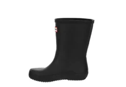 Hunter Boots Llc Boys Infant Original First Classic Rain Boot - Black -Best Shoes Specialty Store US 01 702494 03
