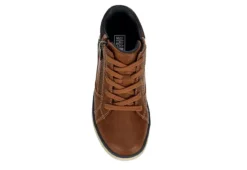 West Harris Boys Arlo Sneaker Boot - Tan -Best Shoes Specialty Store US 01 702534 05